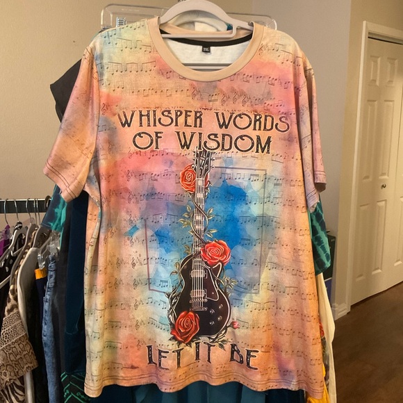 unbranded Tops - In The Words of … Tie Dye Tee 2XL